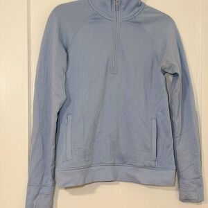 lululemon athletica Women's Light Blue Zip-Up